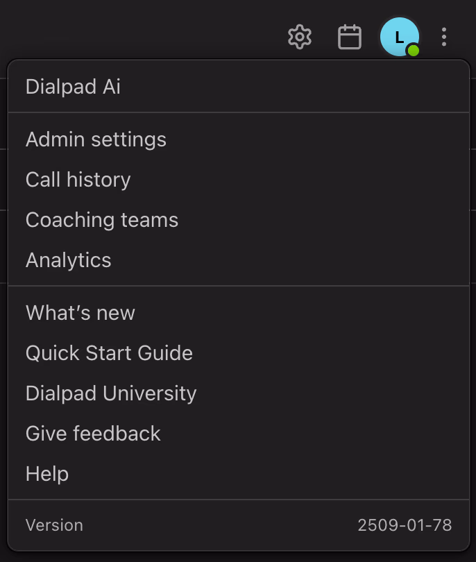 Dialpad OAuth authorization screen