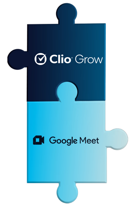 Google Meet to Clio Grow integration