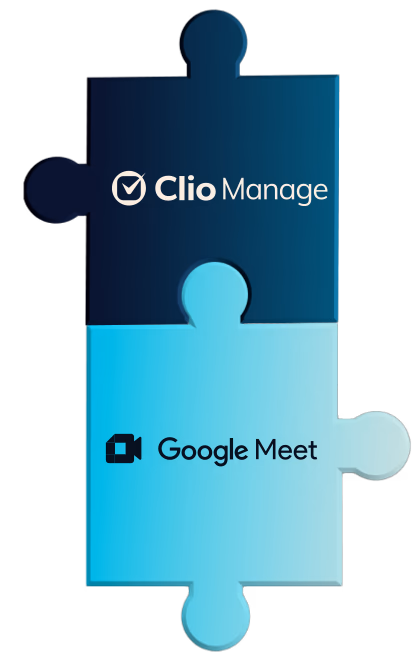 Google Meet to Clio Manage integration