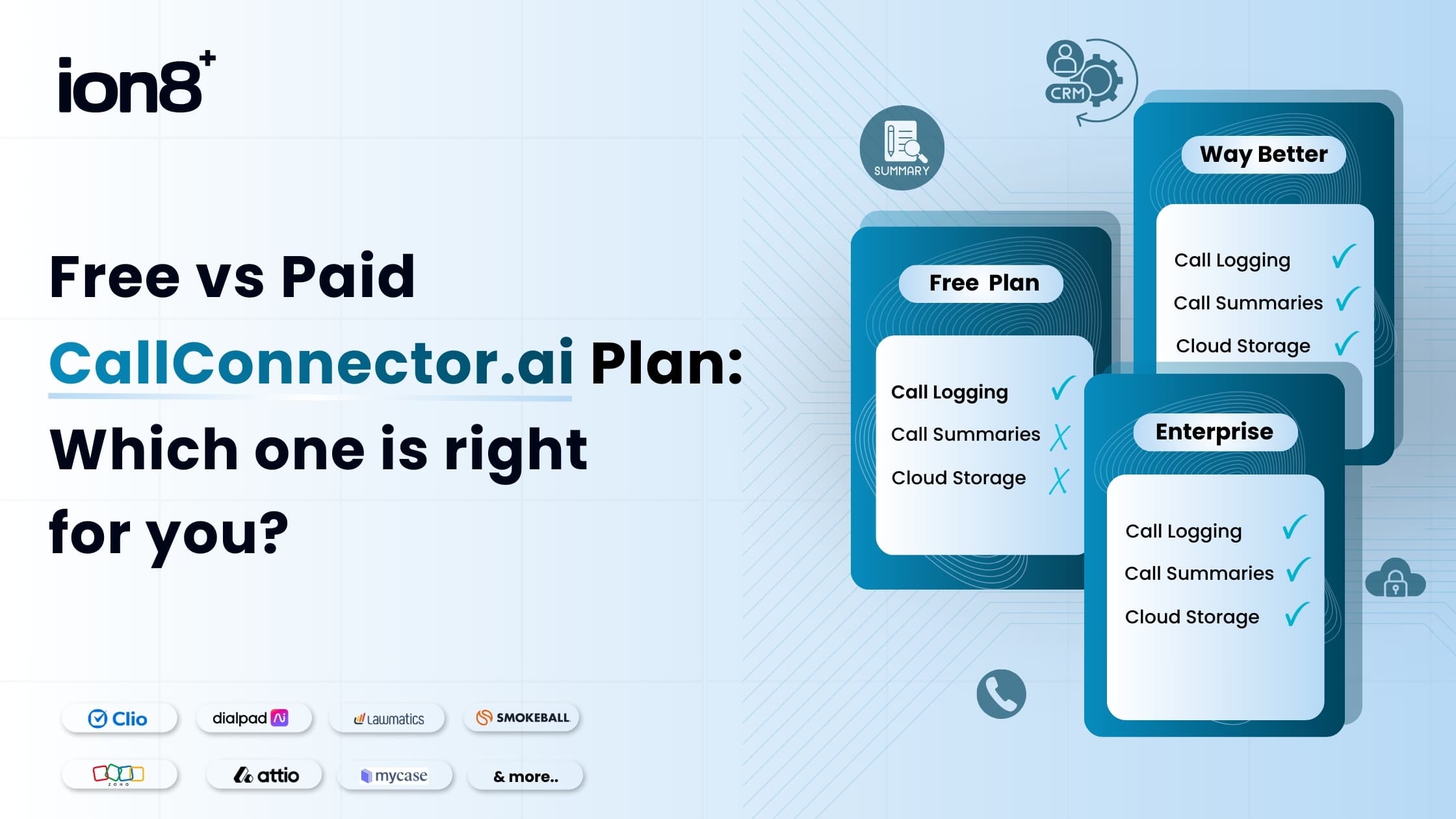 Free vs Paid CallConnector.ai: What Your Firm Needs